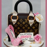 LV CAKE WITH SHOE