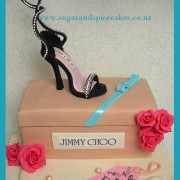 Stiletto Jimmy Choo Cake