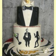 James Bond 007 Cake $395