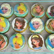Princess Faces Cupcakes