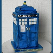 Tardis Dr Who Cake