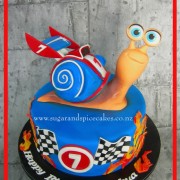 Turbo Racing Snail Cake