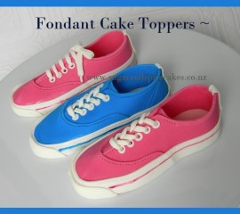 vans shoes cake toppers