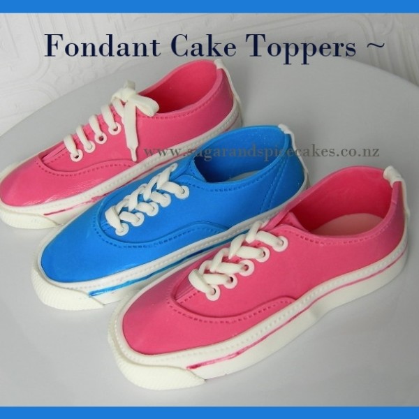 vans shoes cake toppers