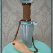 Viking Sword Cake